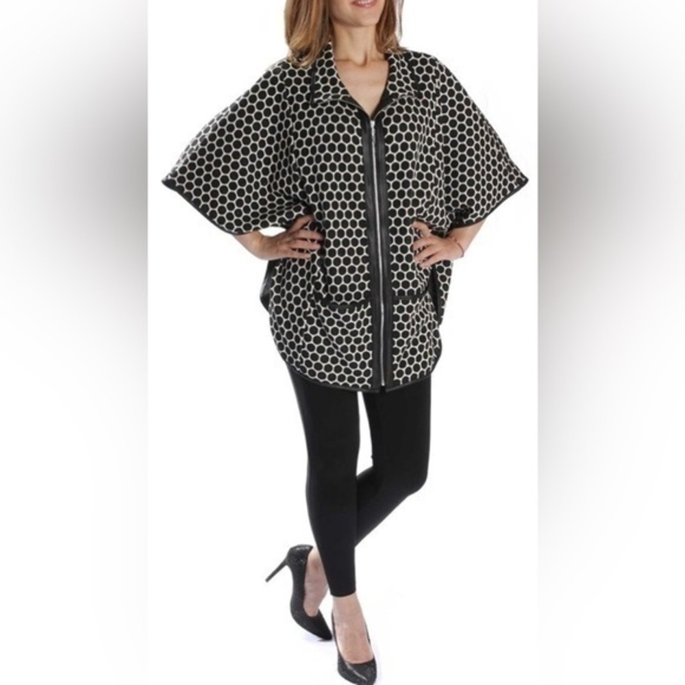 ๐ Joseph Ribkoff Women's Jacket multi-coloured Black/Beige 10 - Picture 3 of 16